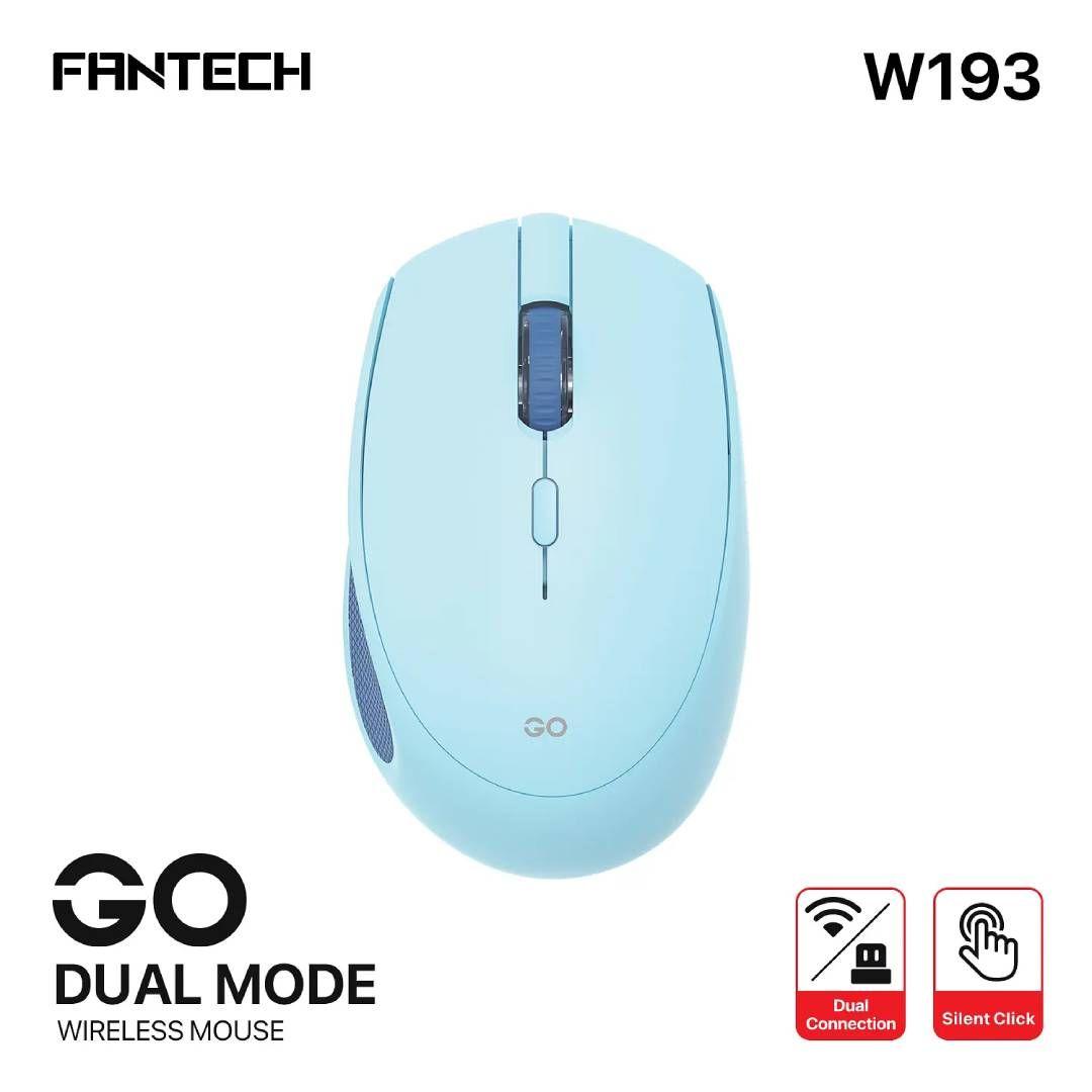 Mouse Inalámbrico Fantech W193 GO Dual Mode Blue-6