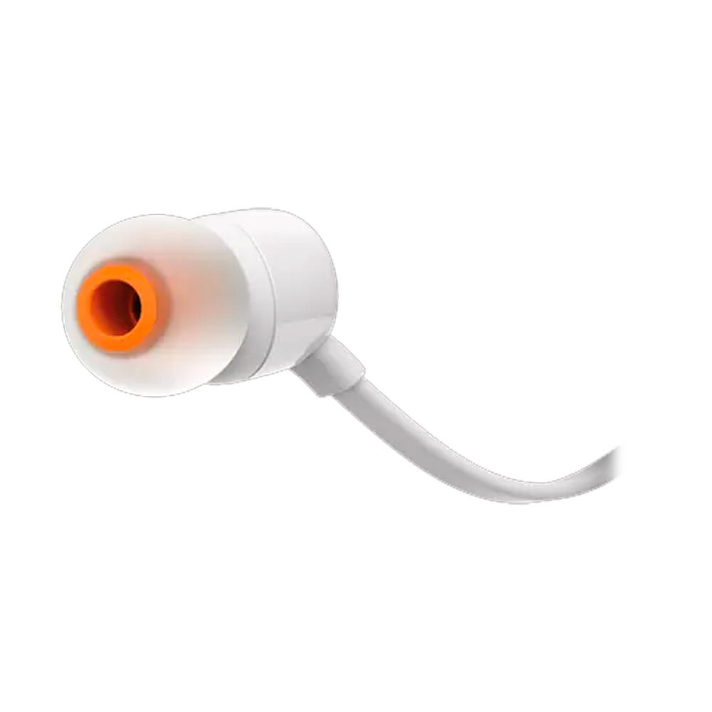 Audifonos Manos Libres JBL T110BK Blanco 3.5mm-3