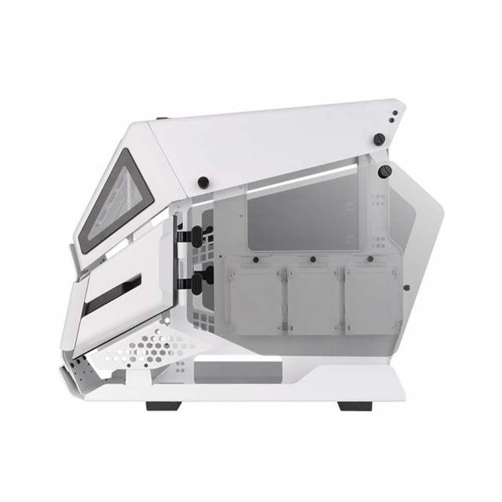 Gabinete Gamer Thermaltake AH T200 MicroATX Blanco Limitado-2
