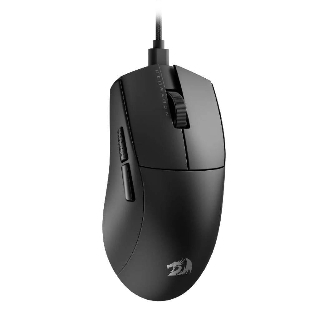 Mouse Redragon Ultra Light K1ng M724 1K Hz Negro Cableado-0