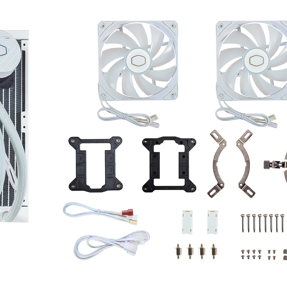 Refrigeración Liquida Cooler Master ML240L Core White-4