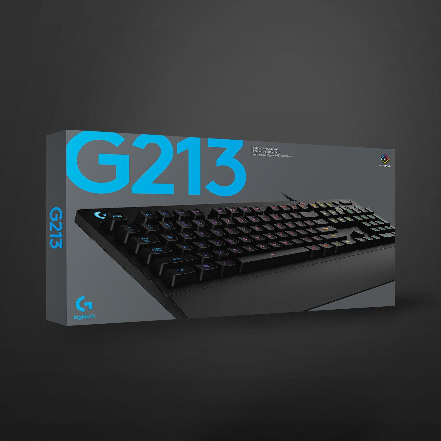Teclado Gamer Logitech G213 Prodigy Español USB-6