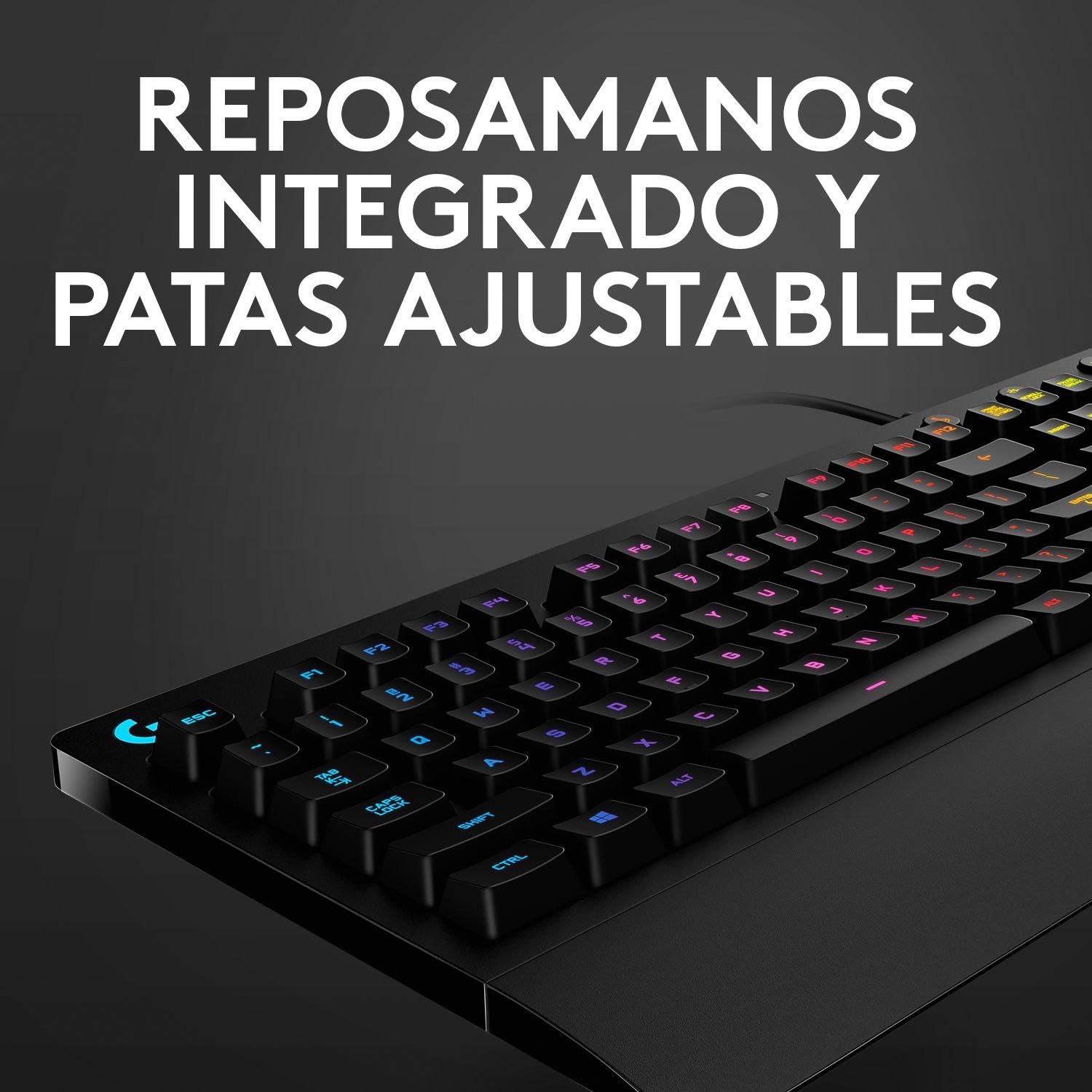 Teclado Gamer Logitech G213 Prodigy Español USB-3