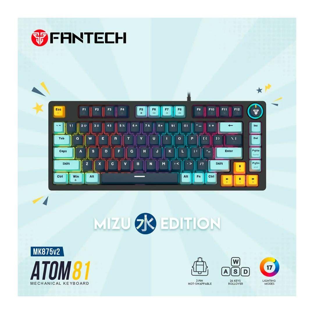 Teclado Fantech MK875V2 ATOM81 MIZU Navy (Switch Rosie)-4