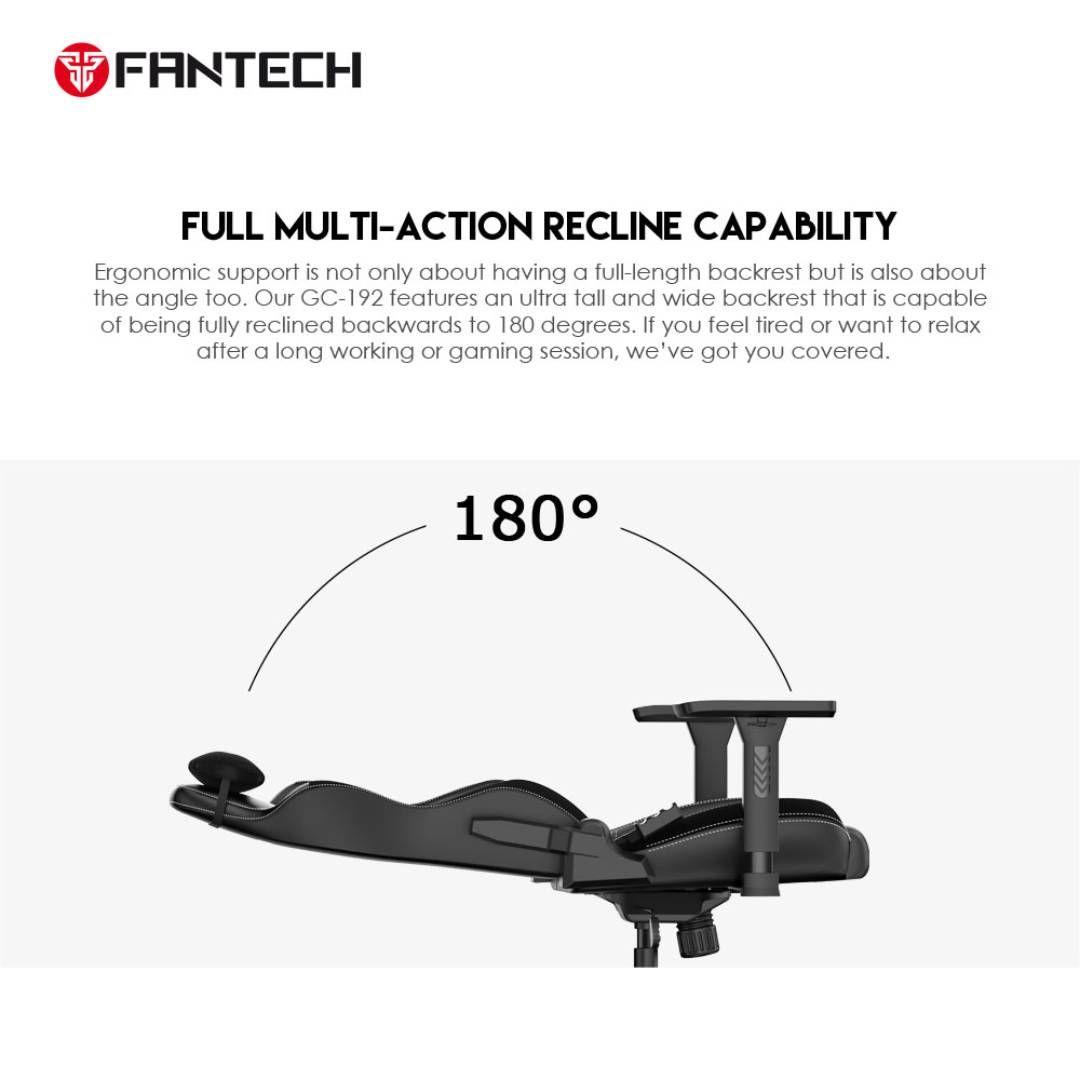 Silla Gamer Fantech GC192 Ledare Tank Grey-6