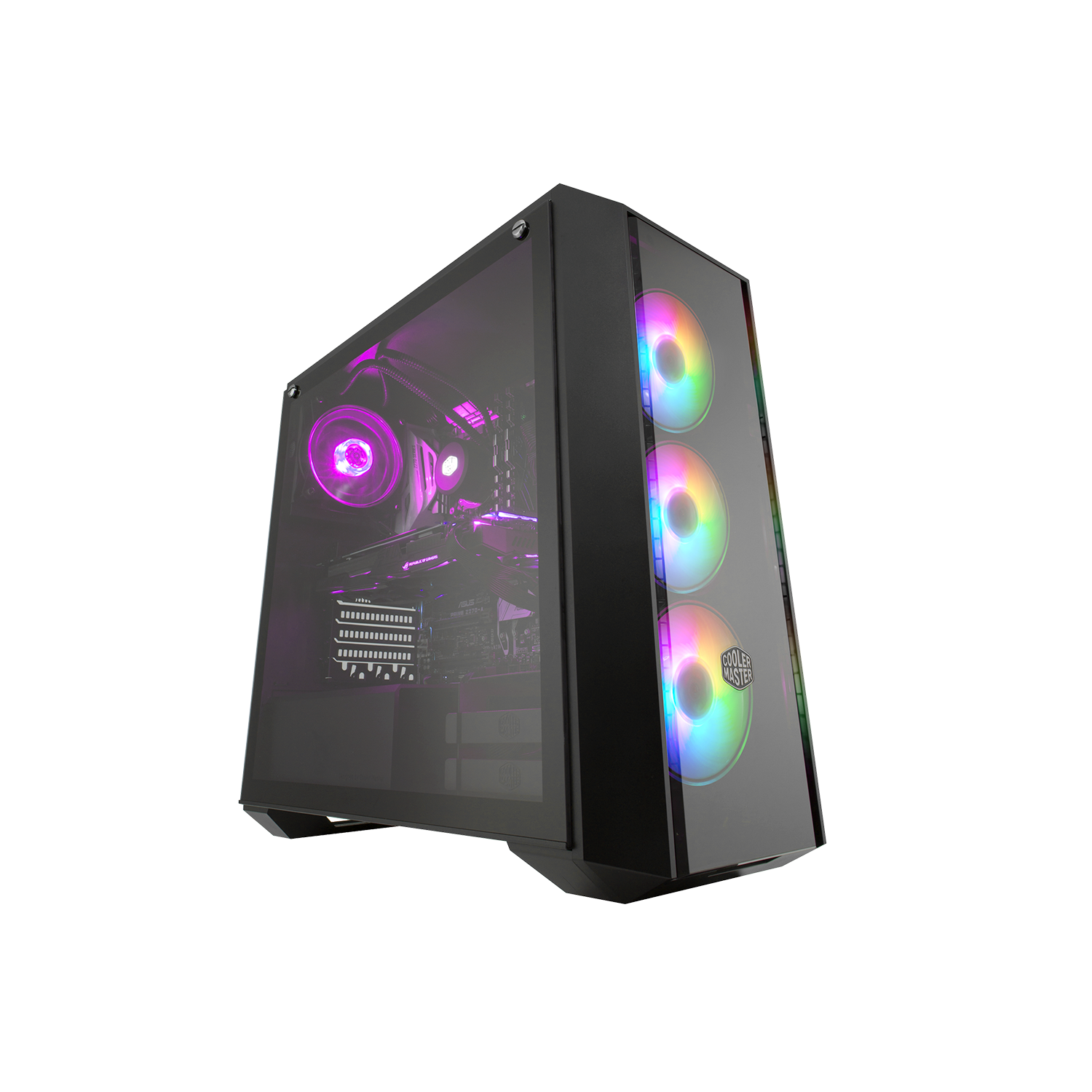 Gabinete Gamer Cooler Master MasterBox Pro 5 3 fans ARGB-2