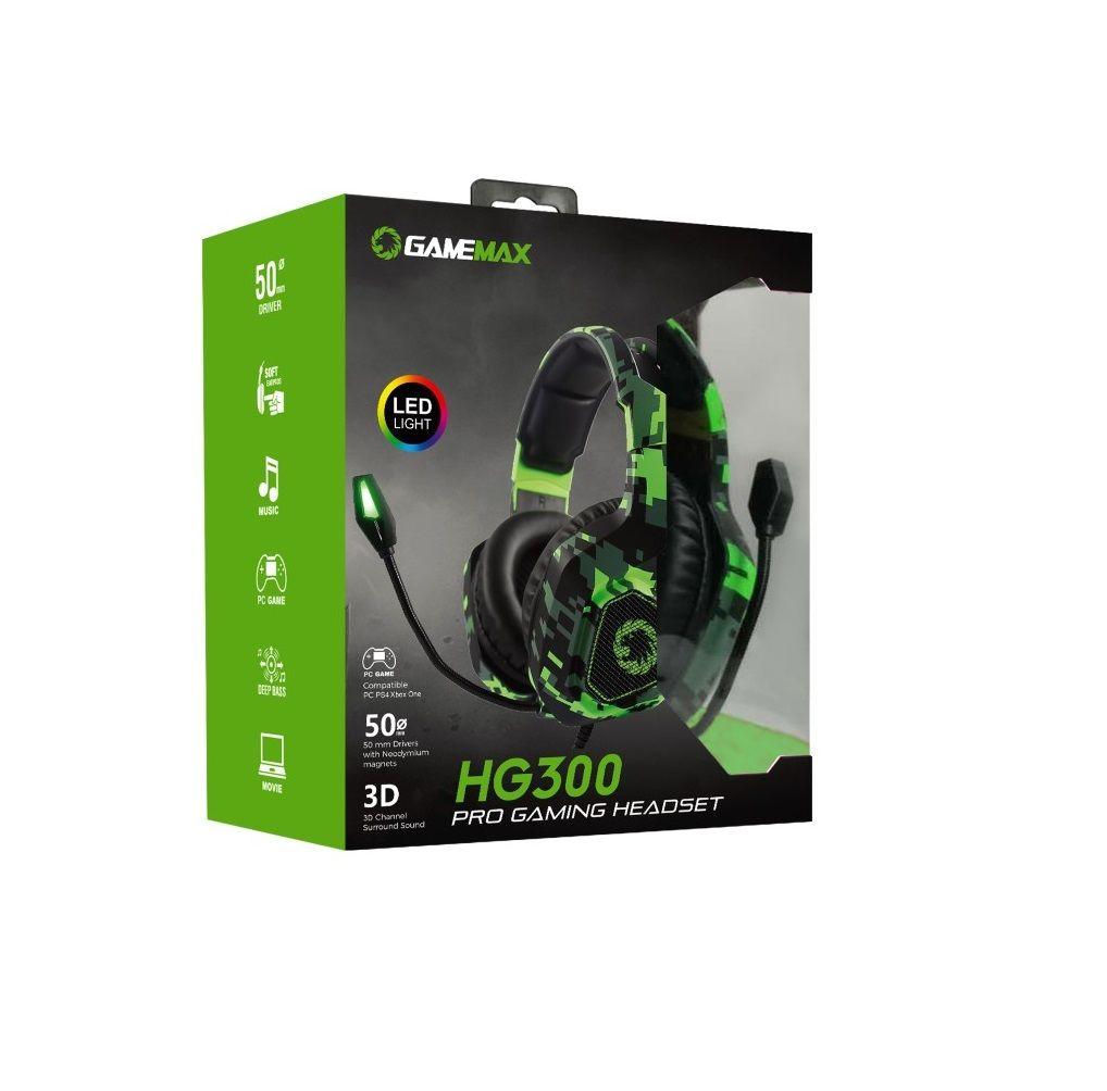 Audifonos Gamer Gamemax HG300 RGB PS4 XBOX PC-4