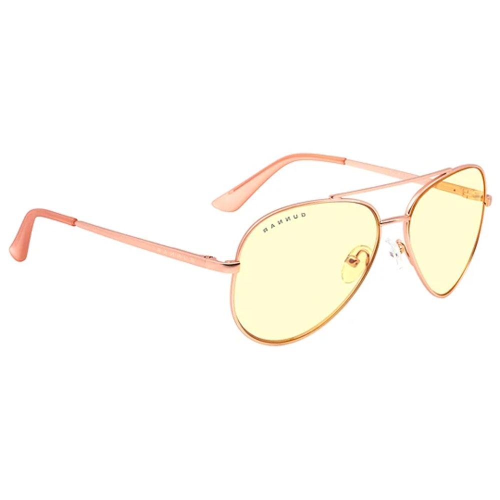 Lentes Gunnar Maverick Rose Gold Amber-0