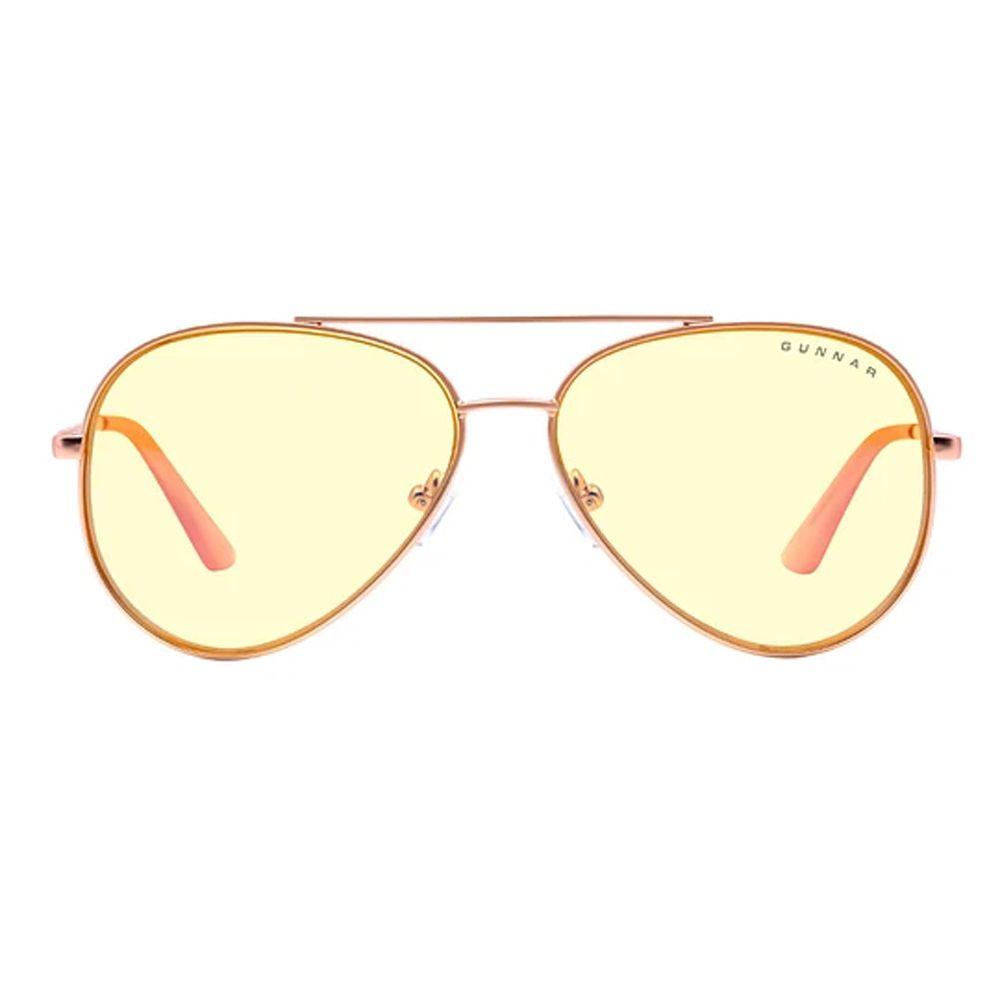 Lentes Gunnar Maverick Rose Gold Amber-1