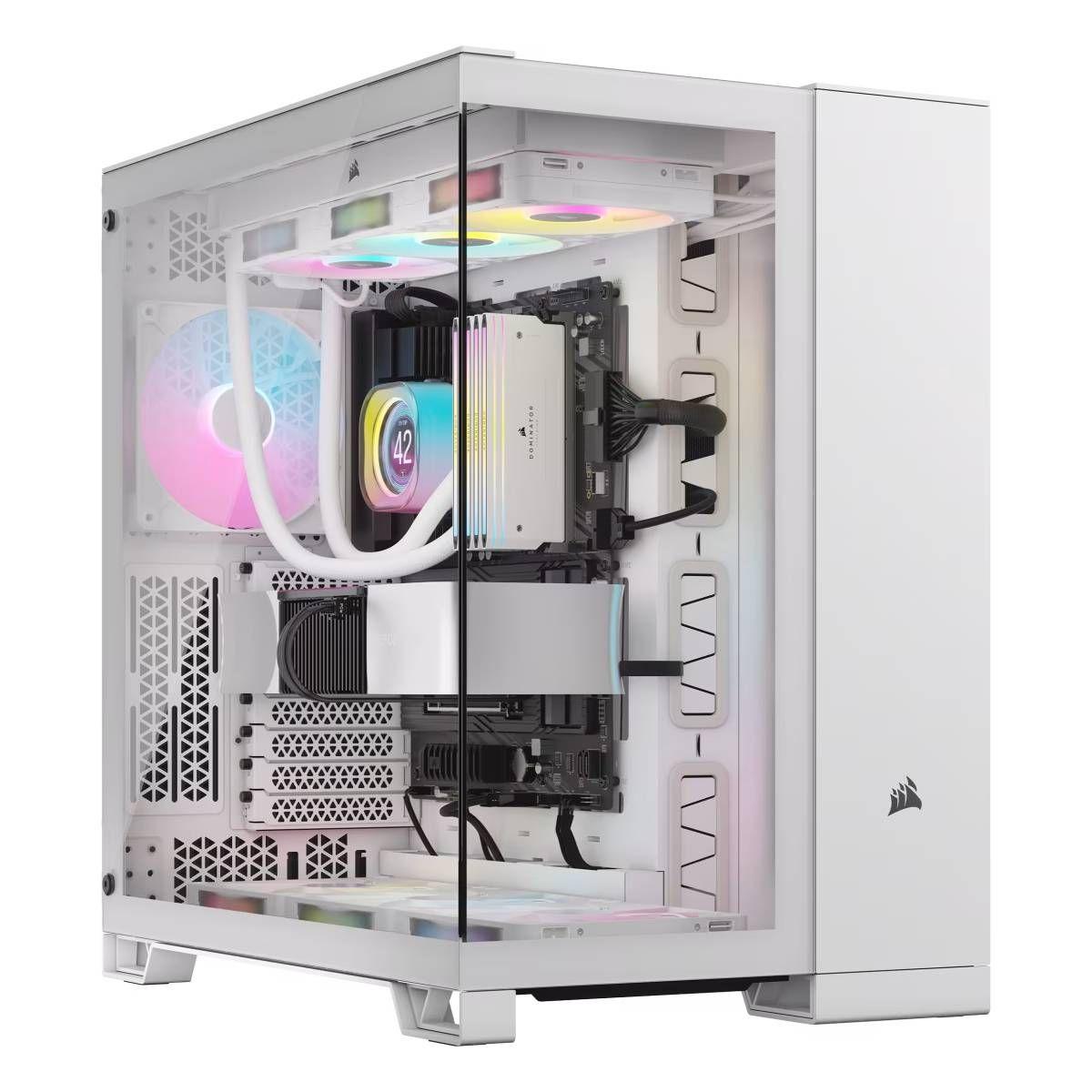 Gabinete Corsair 6500X - Blanco-0