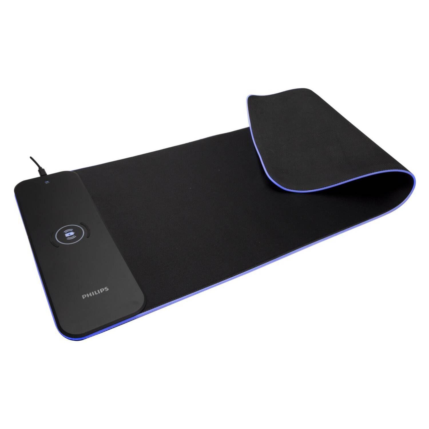 Mousepad Gamer Philips L604 Carga Inalambrica Rgb-0