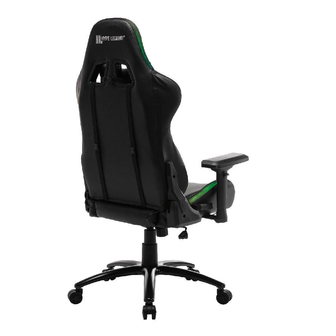 Silla Gamer Profesional Hype Legend Intense Evil Rgb Negro-4