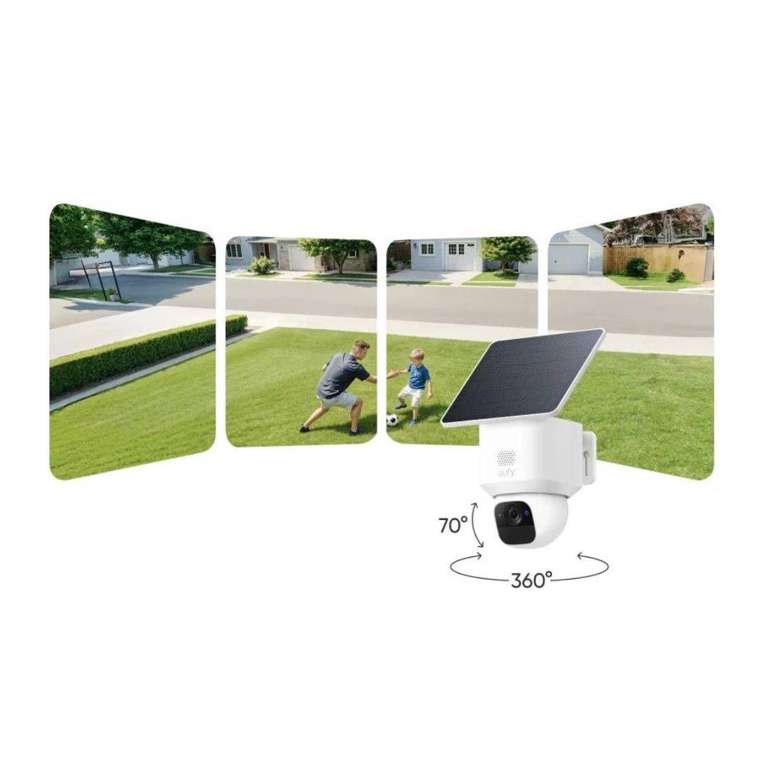 Cámara de Seguridad Solar Exterior Eufy SoloCam E30 2K Wi-Fi-1