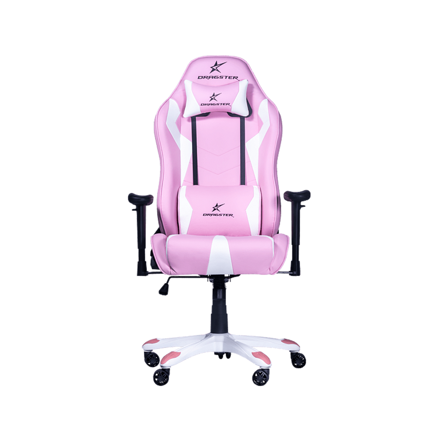 Silla Gamer Dragster GT 500 Pink Edition  Apoyabrazo 3D-0