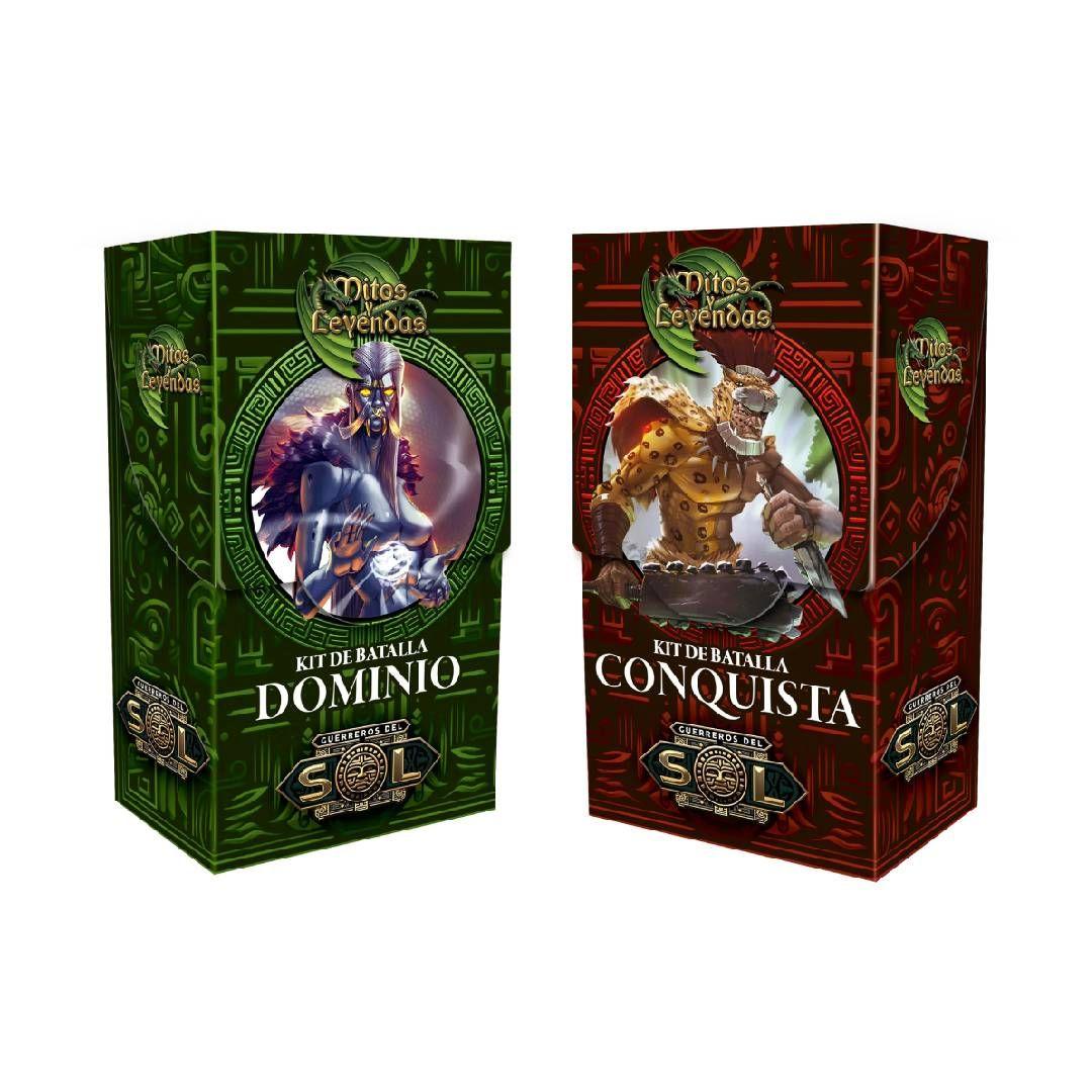 Pack X2 Kit Conquista+Dominio Guerreros del Sol-0