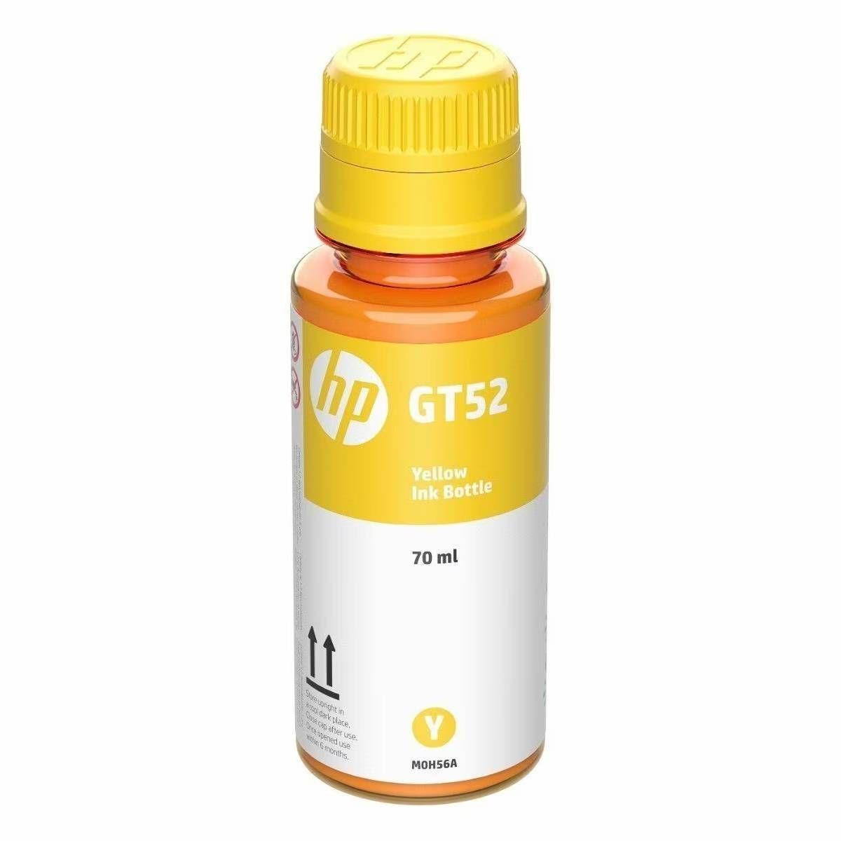 Tinta HP GT52 Yellow/Amarillo Original Ink Botella-1