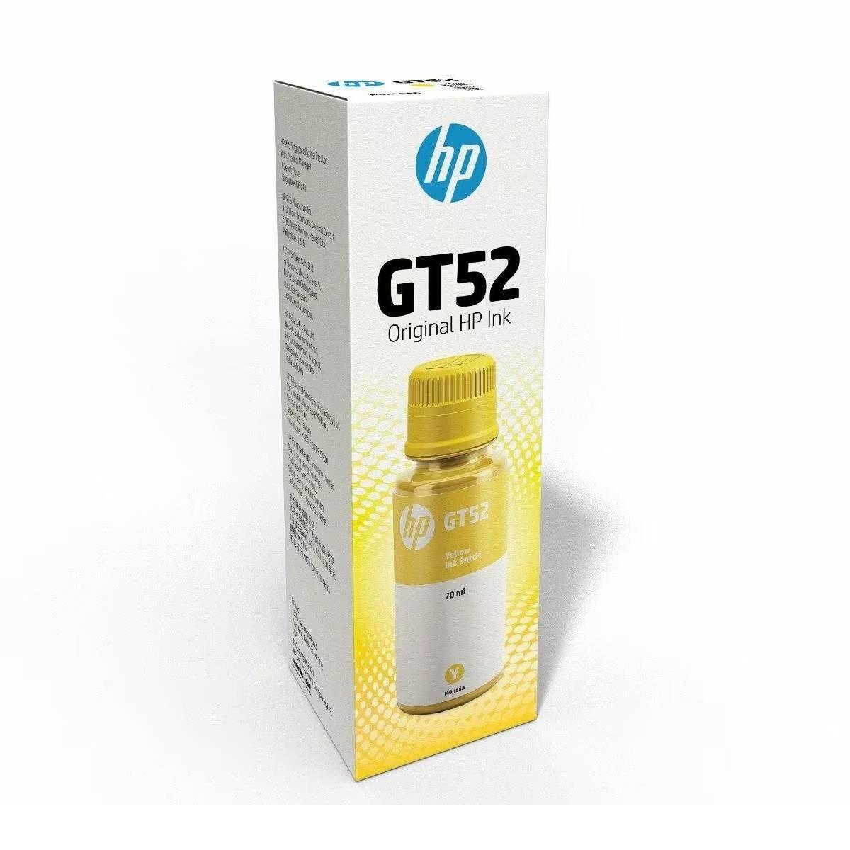 Tinta HP GT52 Yellow/Amarillo Original Ink Botella-2