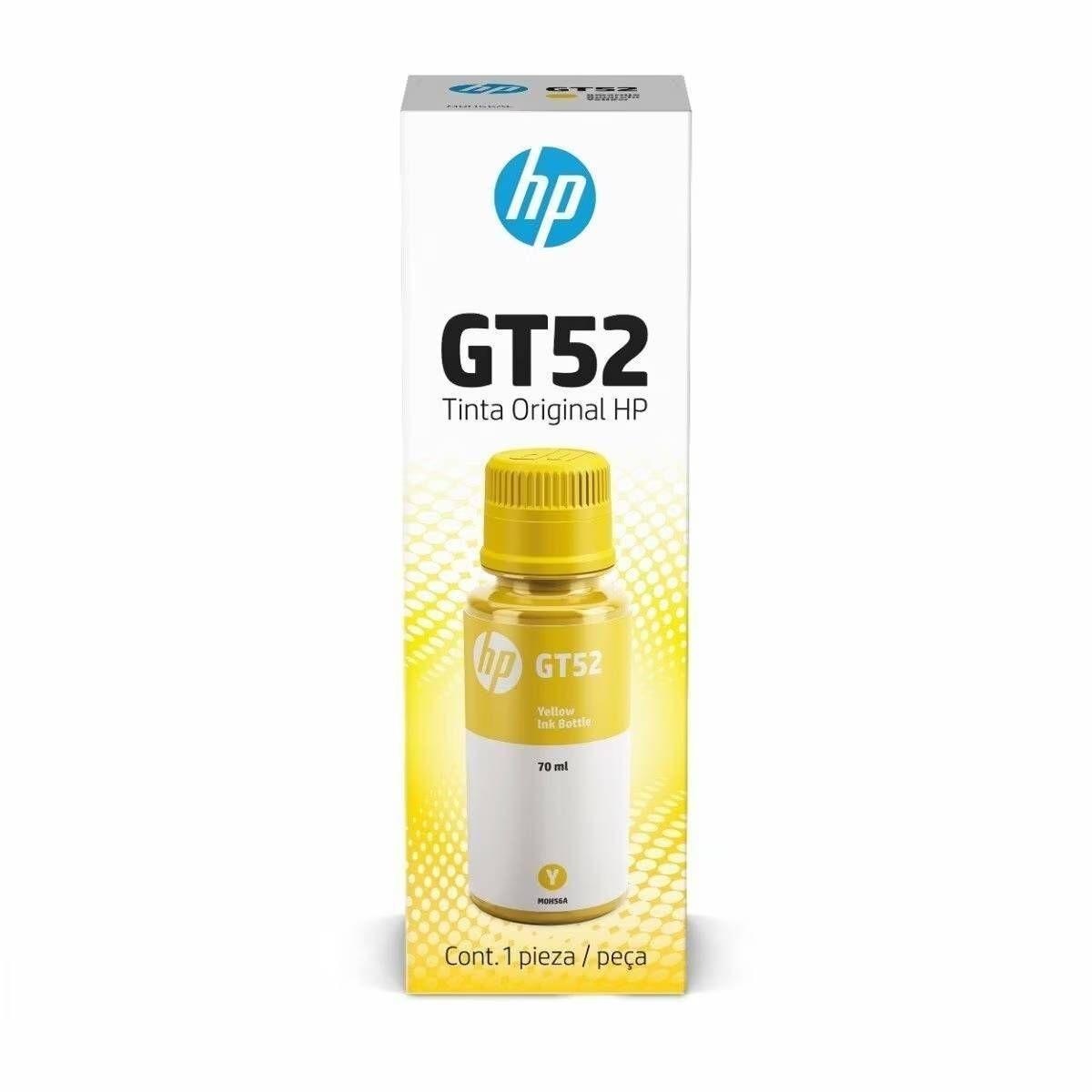 Tinta HP GT52 Yellow/Amarillo Original Ink Botella-3