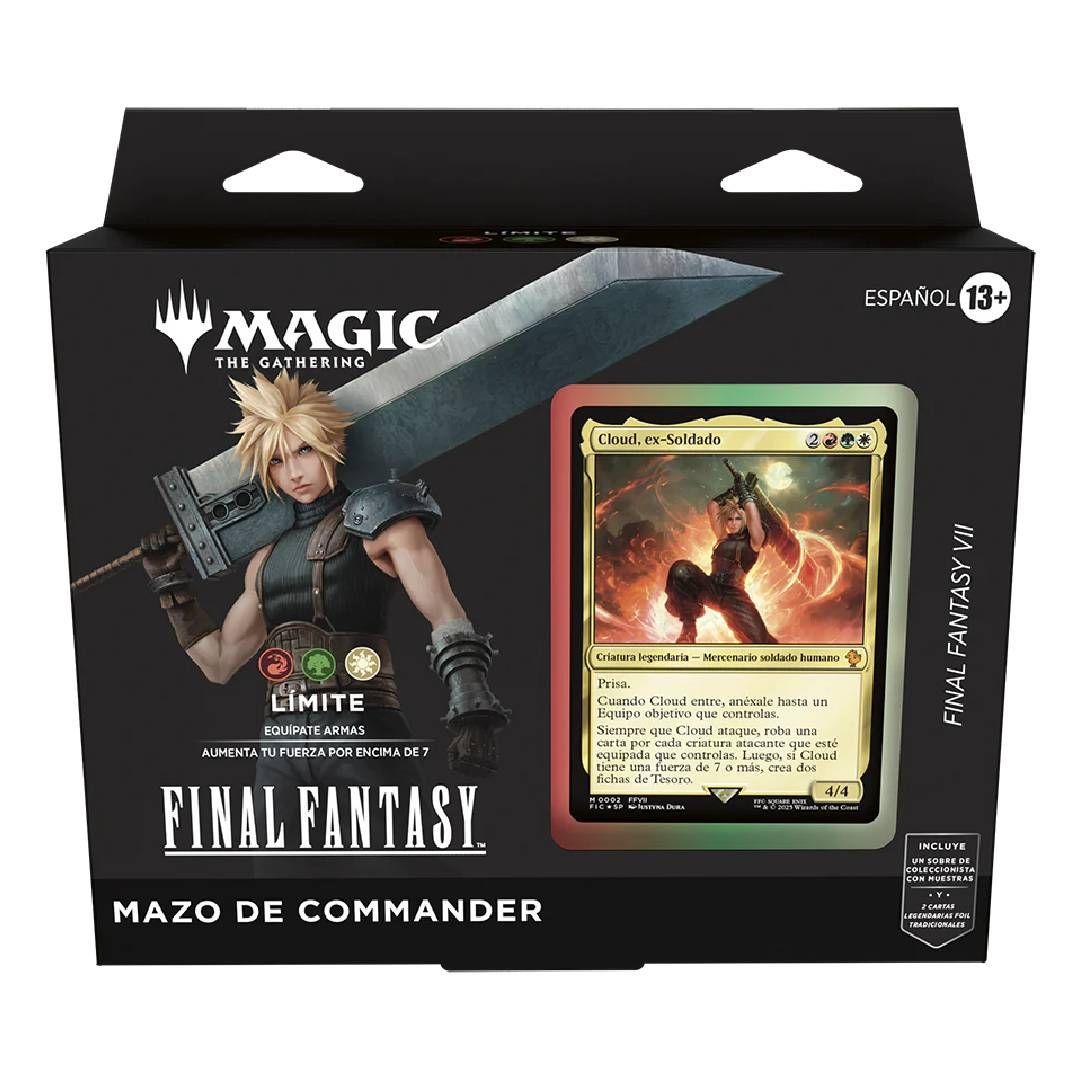 Pack X4 MTG: Final Fantasy: Commander Deck, Español-1