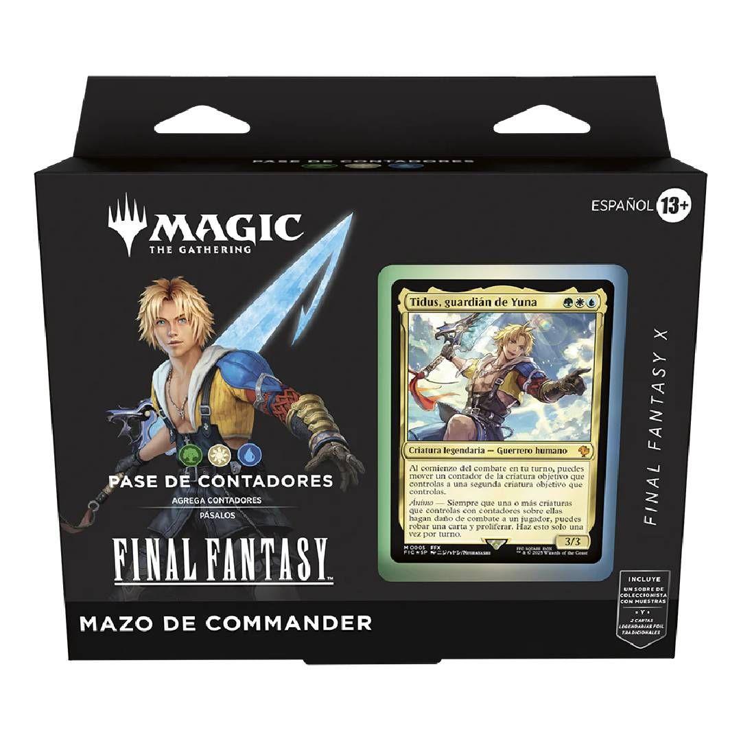 Pack X4 MTG: Final Fantasy: Commander Deck, Español-2