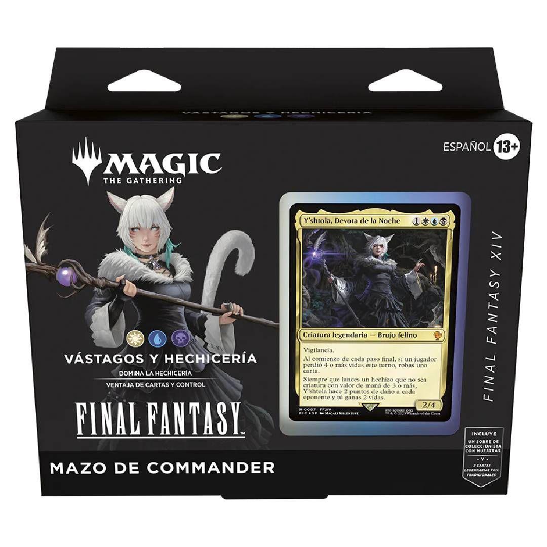 Pack X4 MTG: Final Fantasy: Commander Deck, Español-3