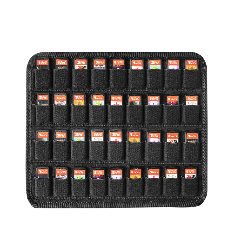 Tomtoc estuche almacenamiento Nintendo Switch Negro A05-6D01-3