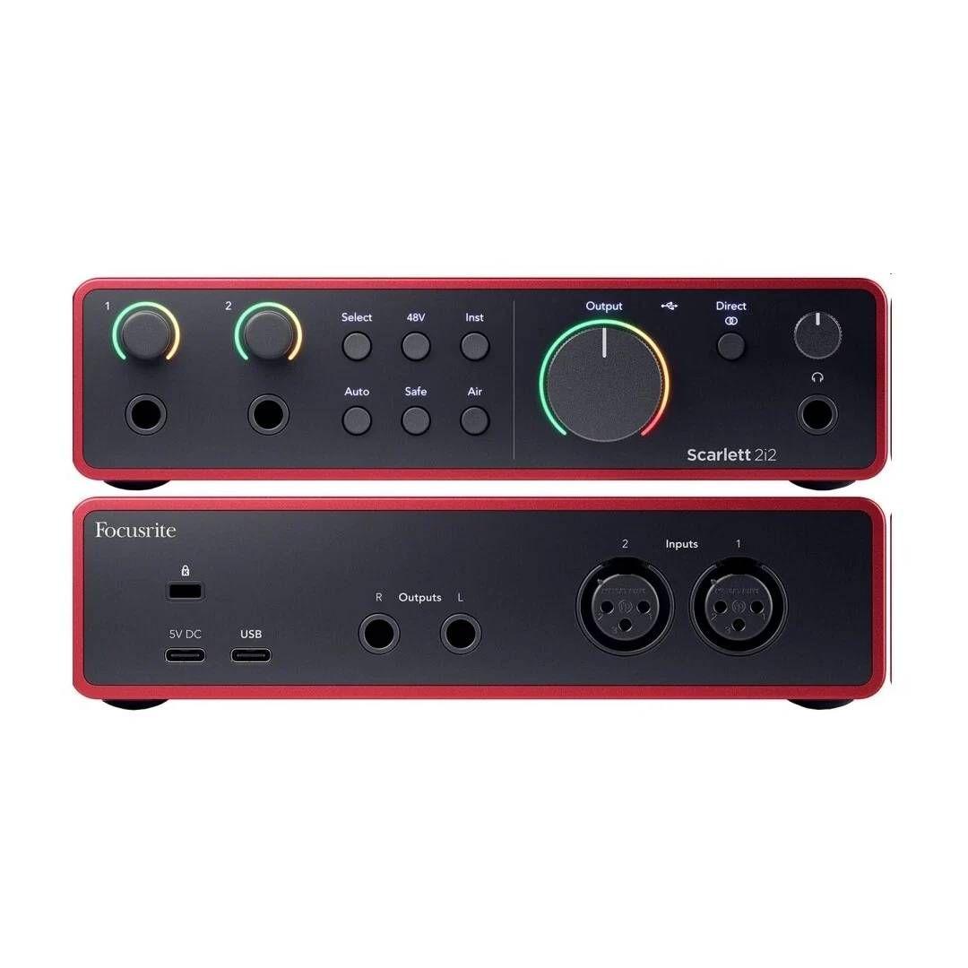 Interfaz de Audio Focusrite Scarlett 2i2 4th Gen-2