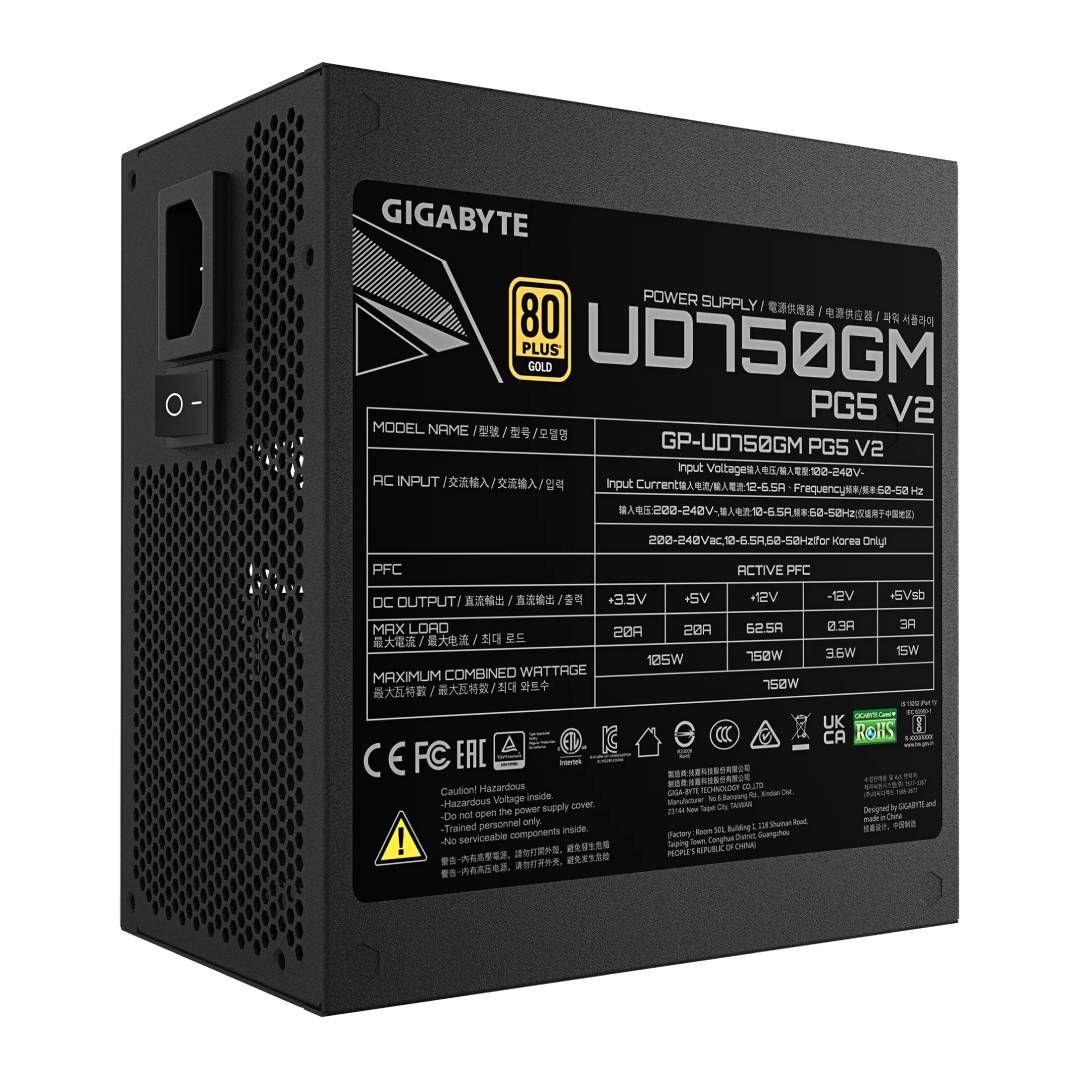 Fuente de Poder Gigabyte GP-UD750GM PG5 V2 750W-2