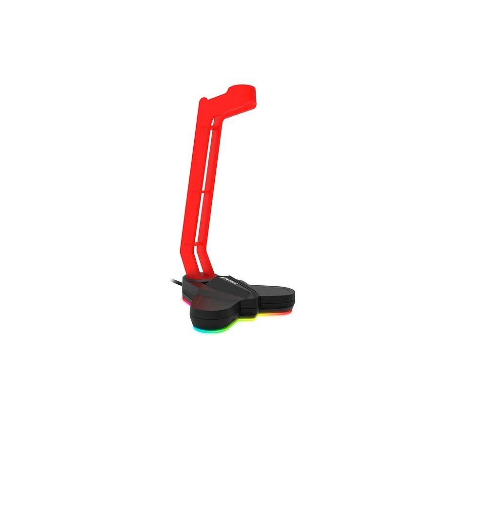 Soporte audifonos Fantech Tower AC3001S RED RGB-0
