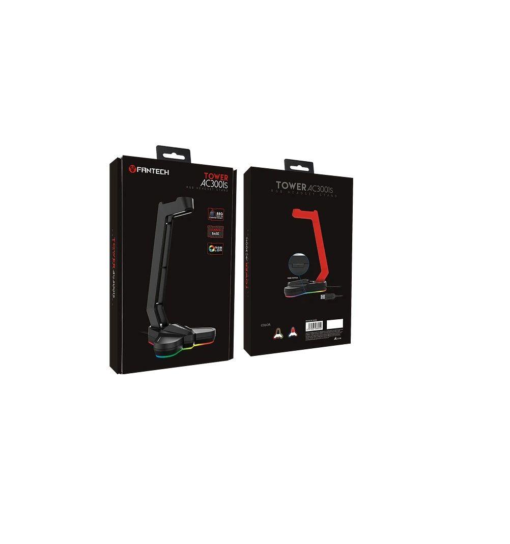 Soporte audifonos Fantech Tower AC3001S RED RGB-1
