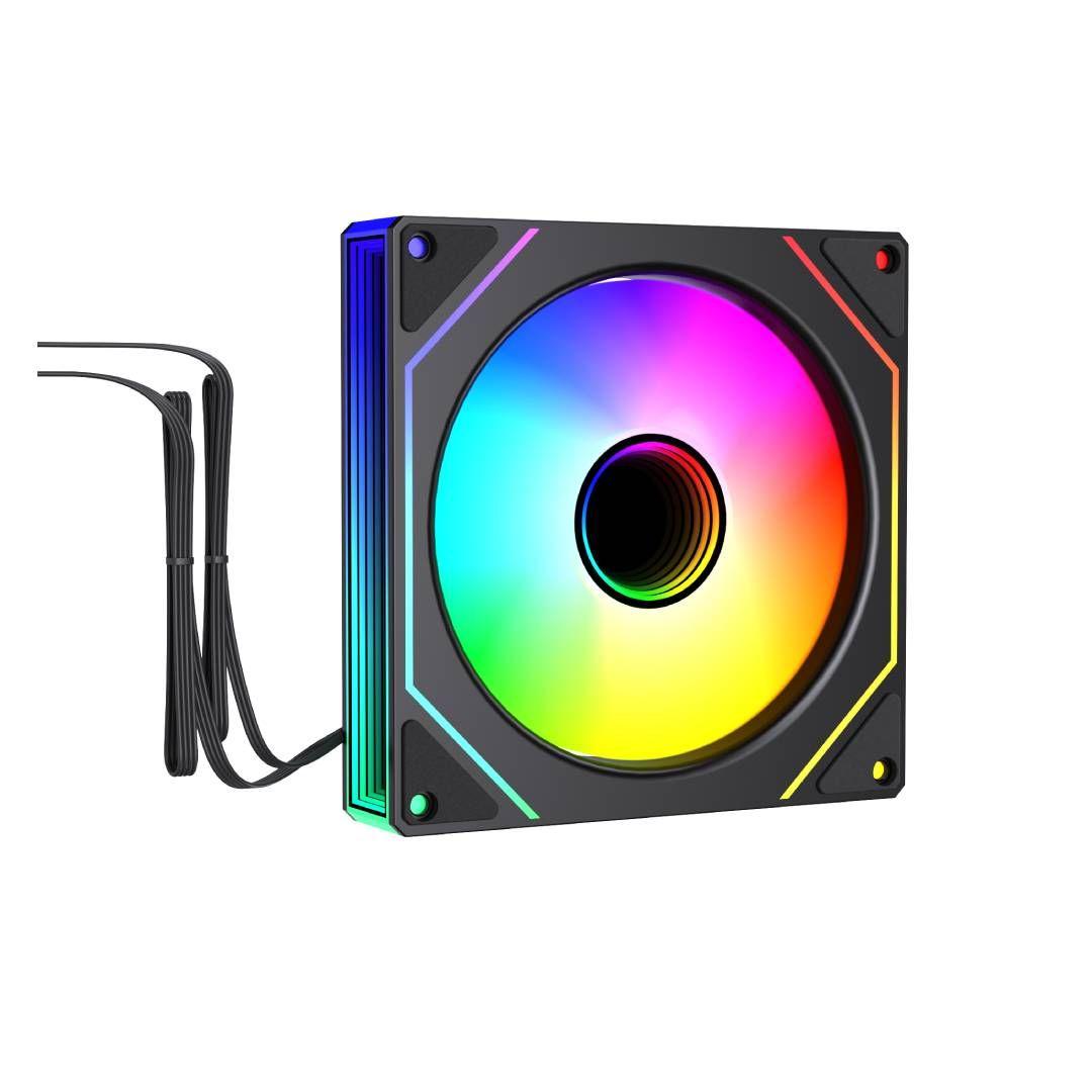 Ventilador Exodia ARGB Negro 120mm-3