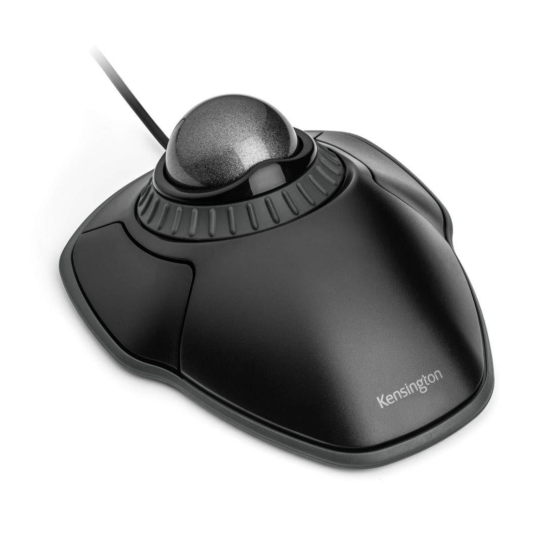 Mouse Kensington Orbit Trackball con Scroll Ring Negro-0