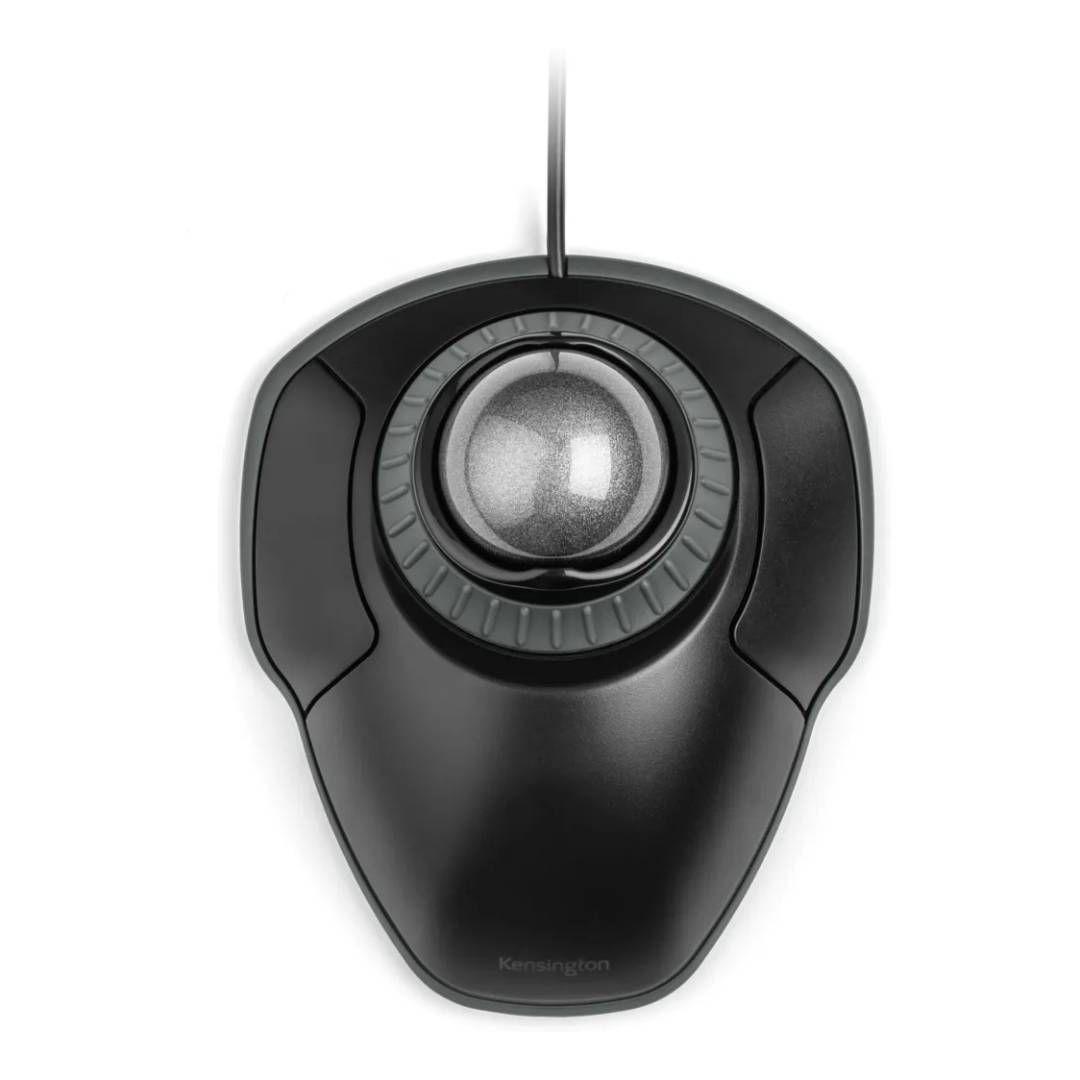 Mouse Kensington Orbit Trackball con Scroll Ring Negro-1