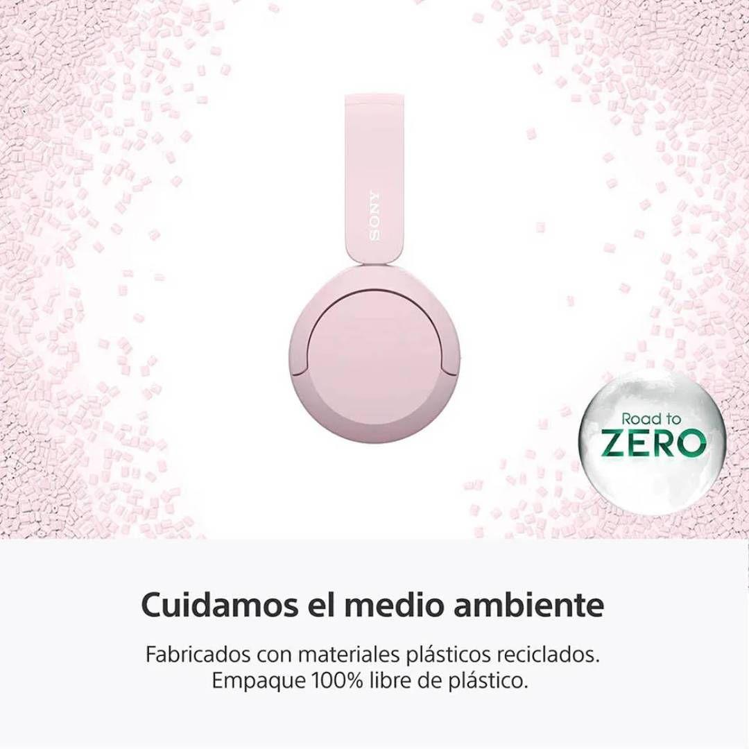 Audífonos Inalámbricos Sony WH-CH520 Rosado-4