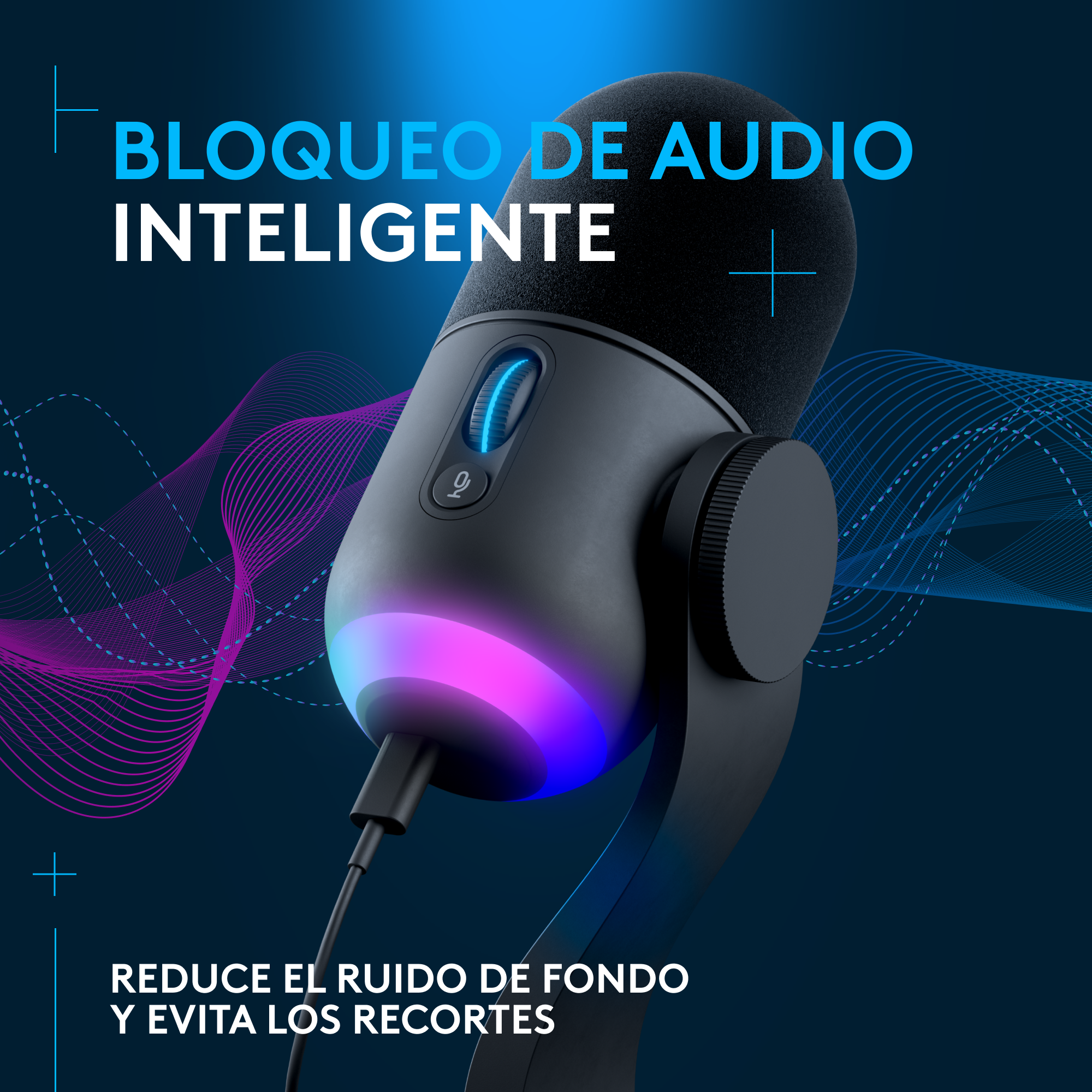 Microfono Profesional Logitech Yeti GX-1