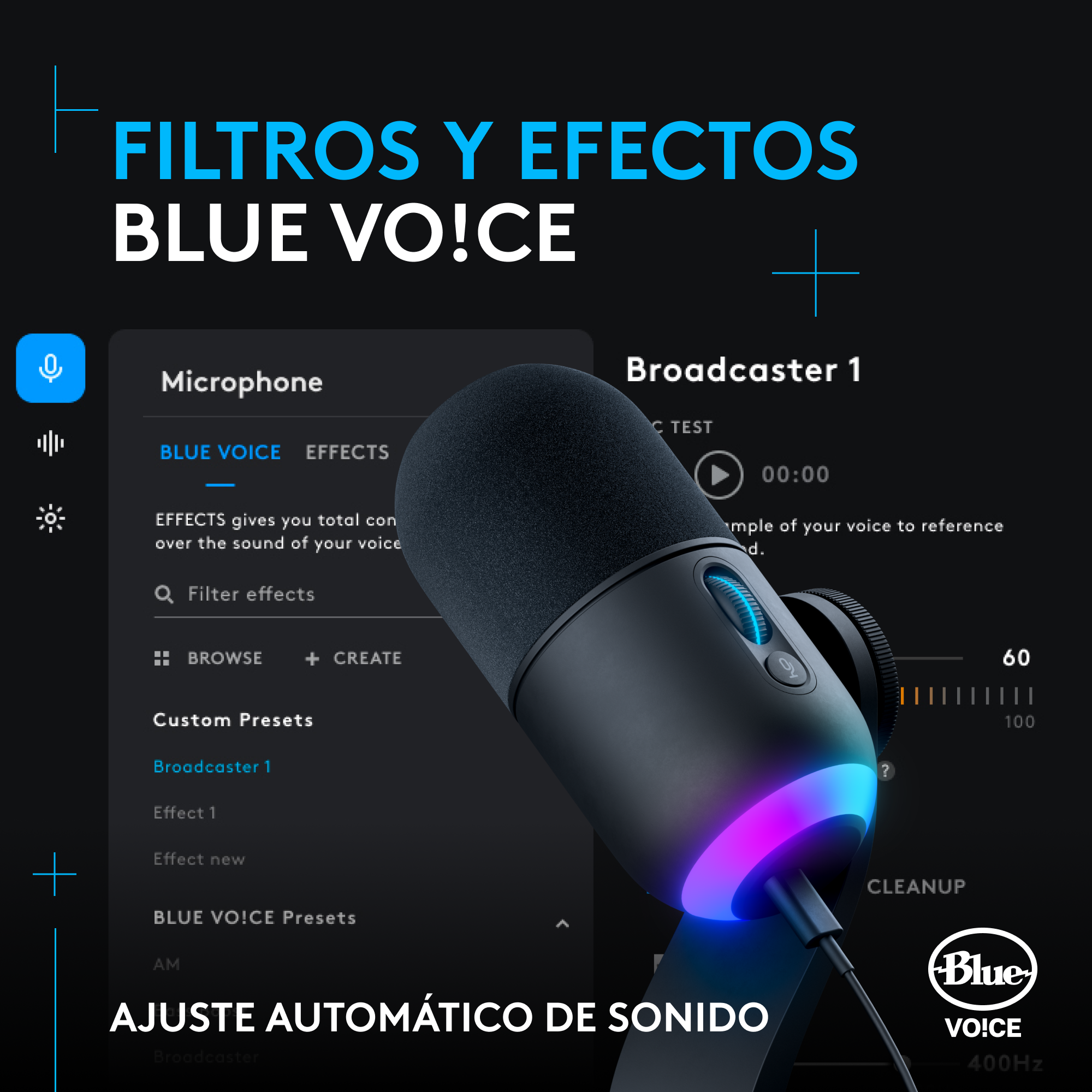 Microfono Profesional Logitech Yeti GX-2