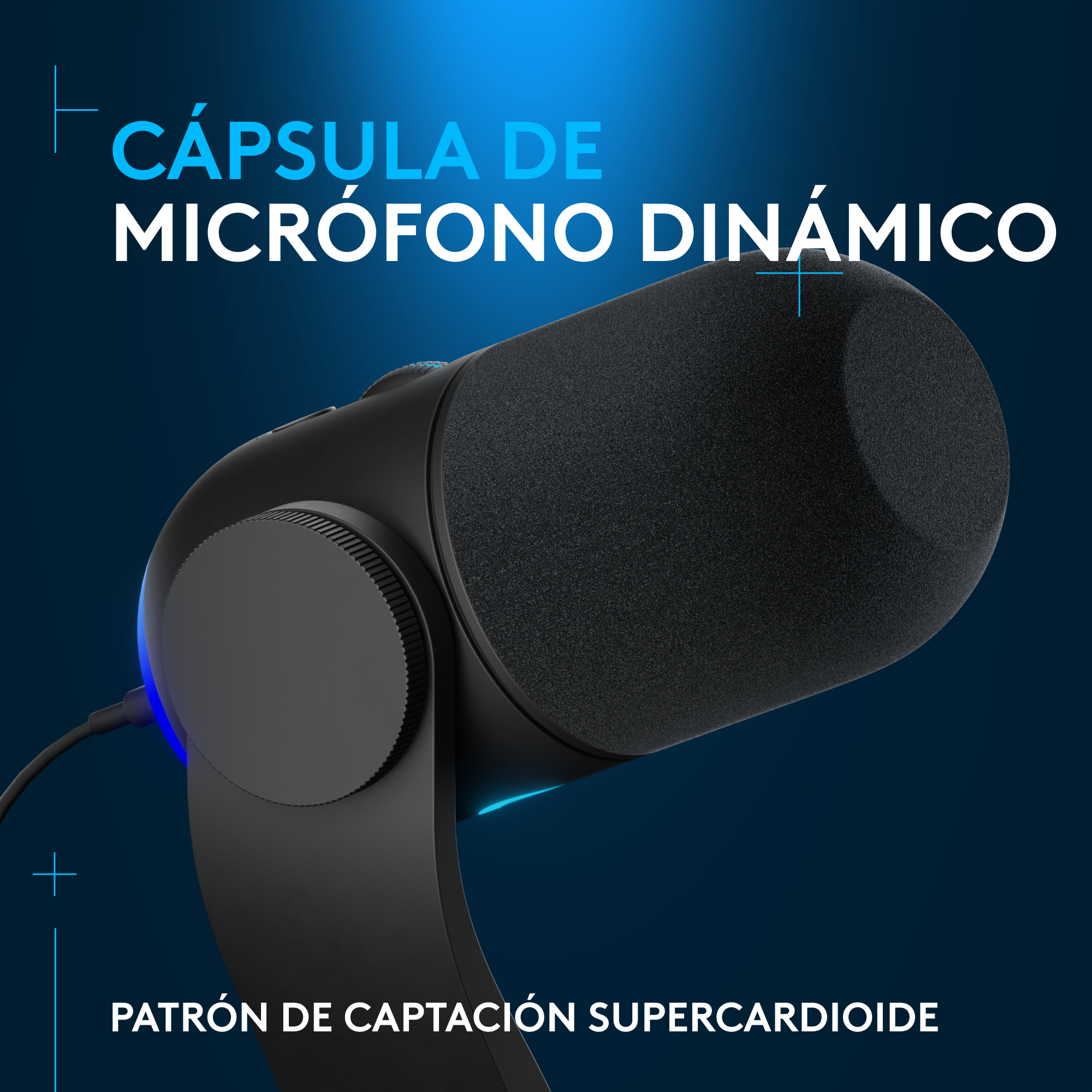 Microfono Profesional Logitech Yeti GX-4