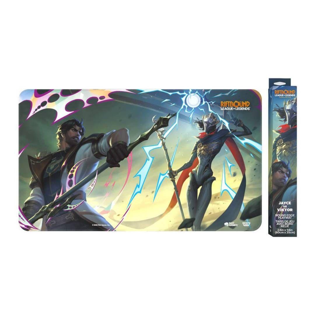 Playmat Riftbound TCG: Vendetta: Jayce vs Victor-0