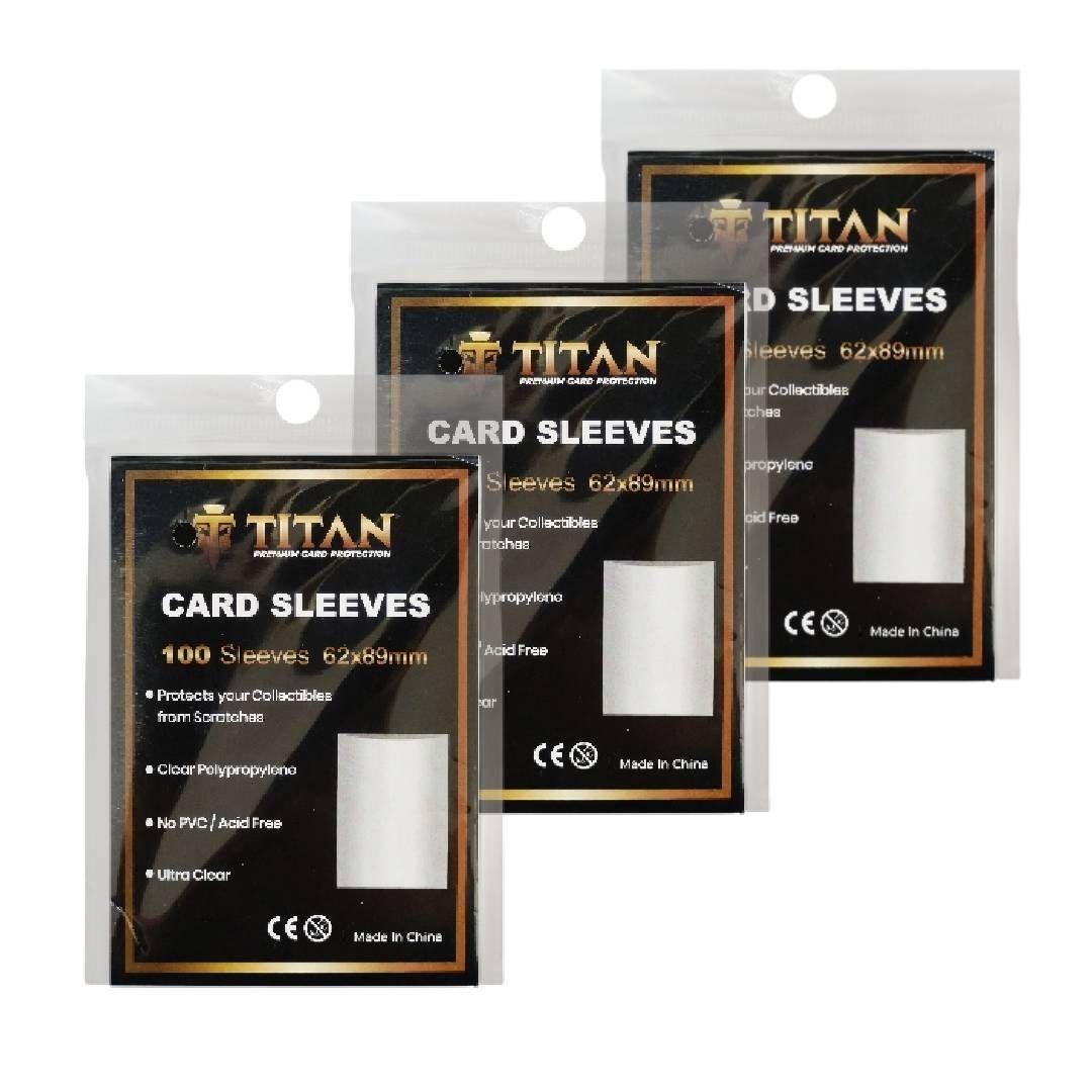X3 Protector Small Titan Pro 62x89mm - Transparente 100u-0