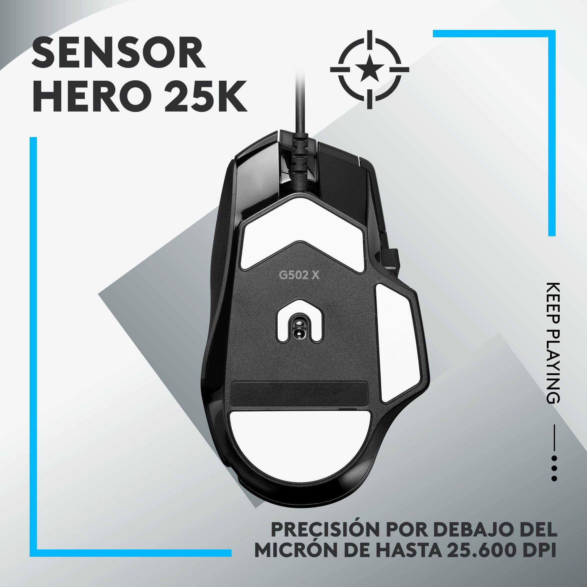 Mouse Gamer Logitech G502 X Black 25600 DPI-3