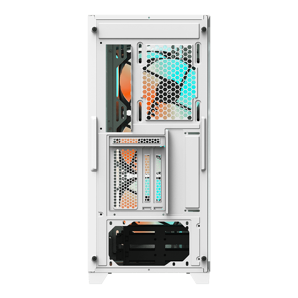 Gabinete Gigabyte Aorus C301 Glass Blanco-4