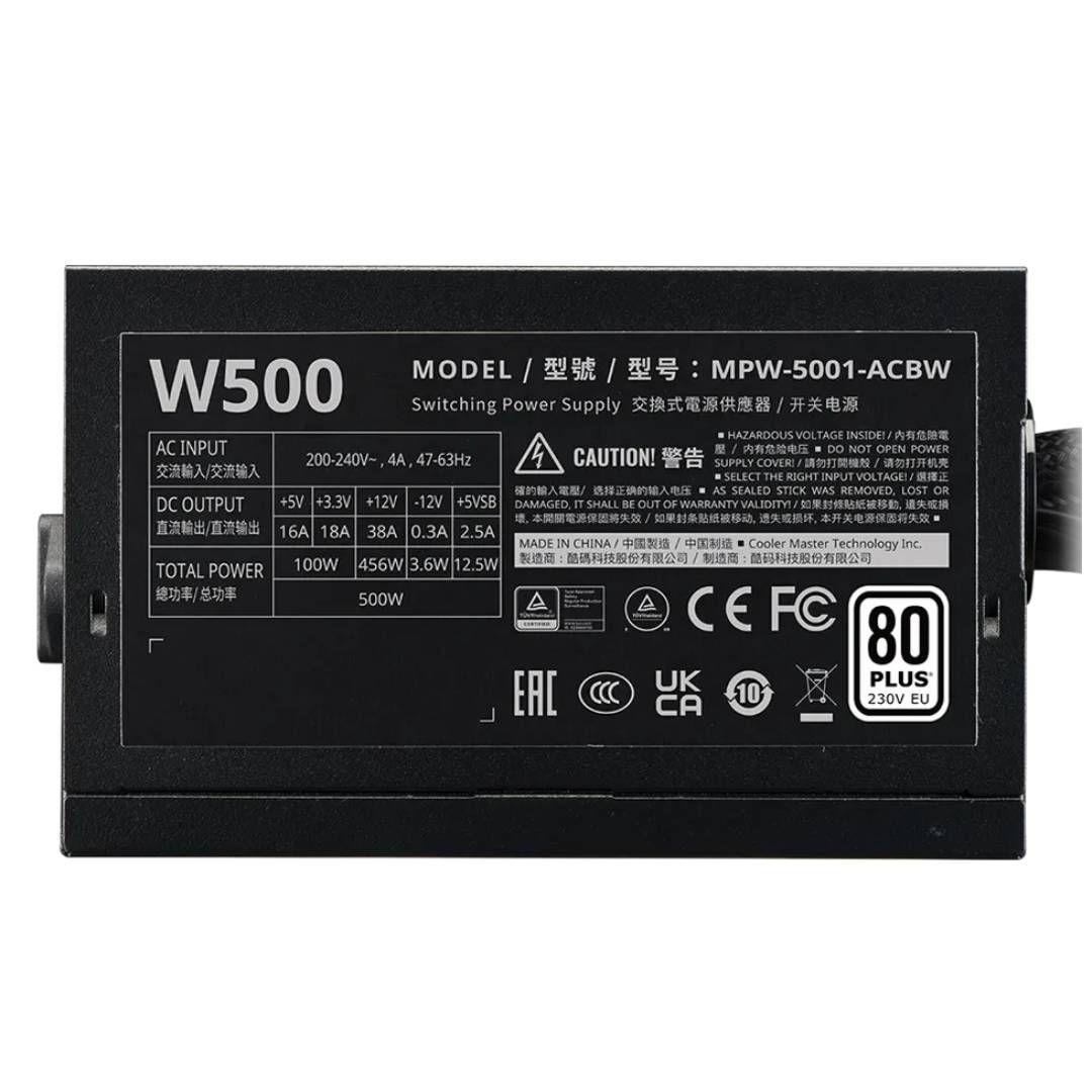 Fuente de Poder Cooler Master Elite Nex W500 500W ATX-3