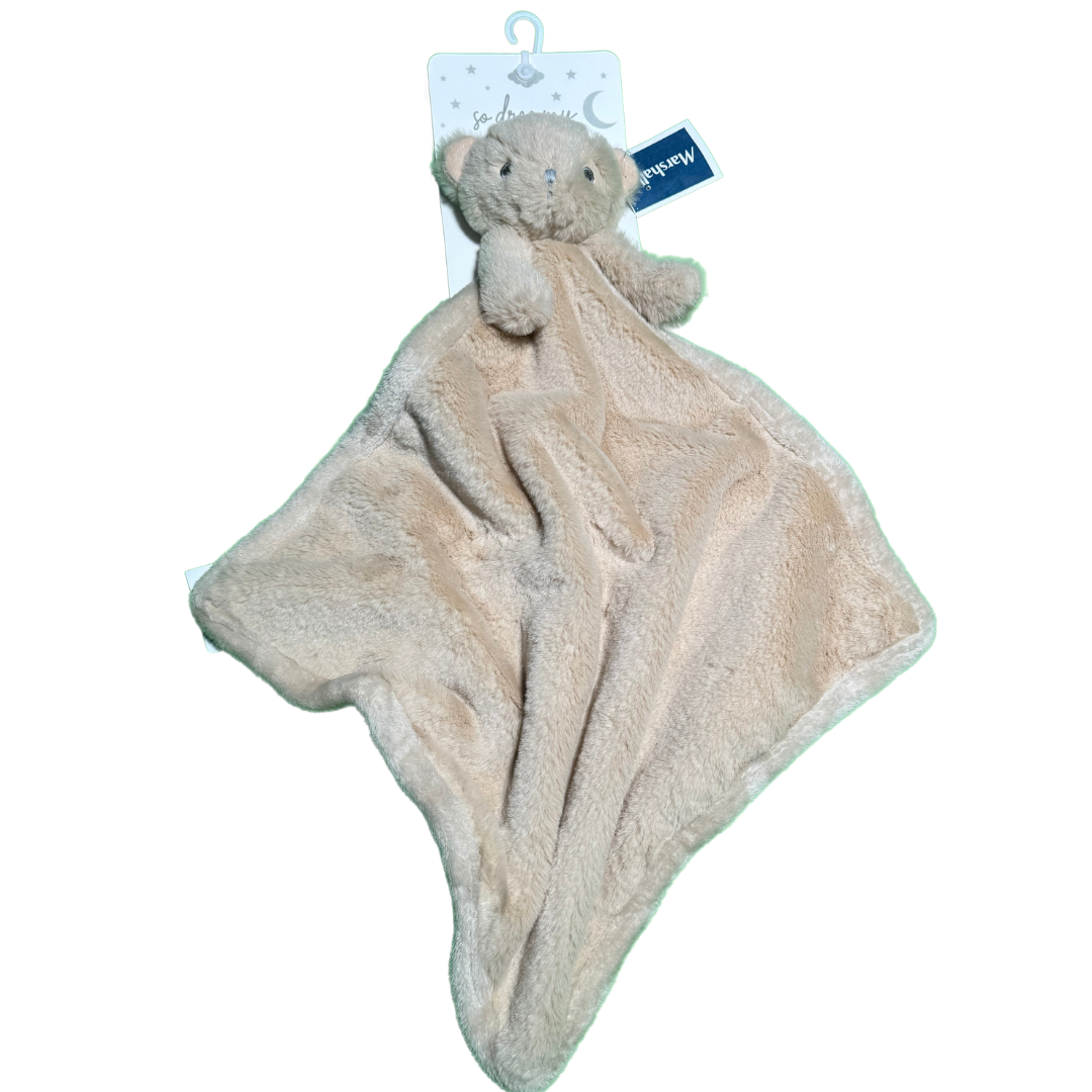 Manta Bebes So Dreamy Lovey Blanket Poliester Beige Osito-2