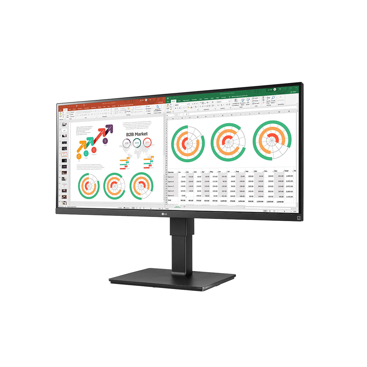 Monitor LG 34BN770-B 34'' UltraWide™  WQHD IPS Monitor-0