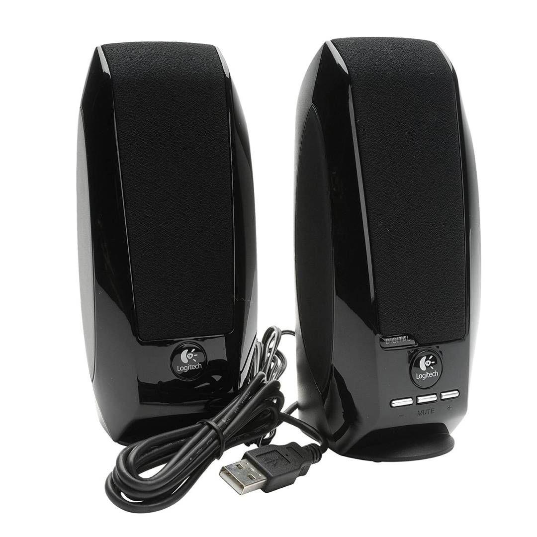 Parlantes Logitech S150 USB/3.5mm Audio 2.0 con controles-1
