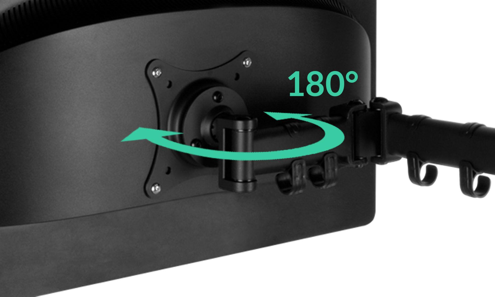 Brazo para 1 Monitor ARCTIC Z1 Pro Gen 3 c Hub USB 3.2-3