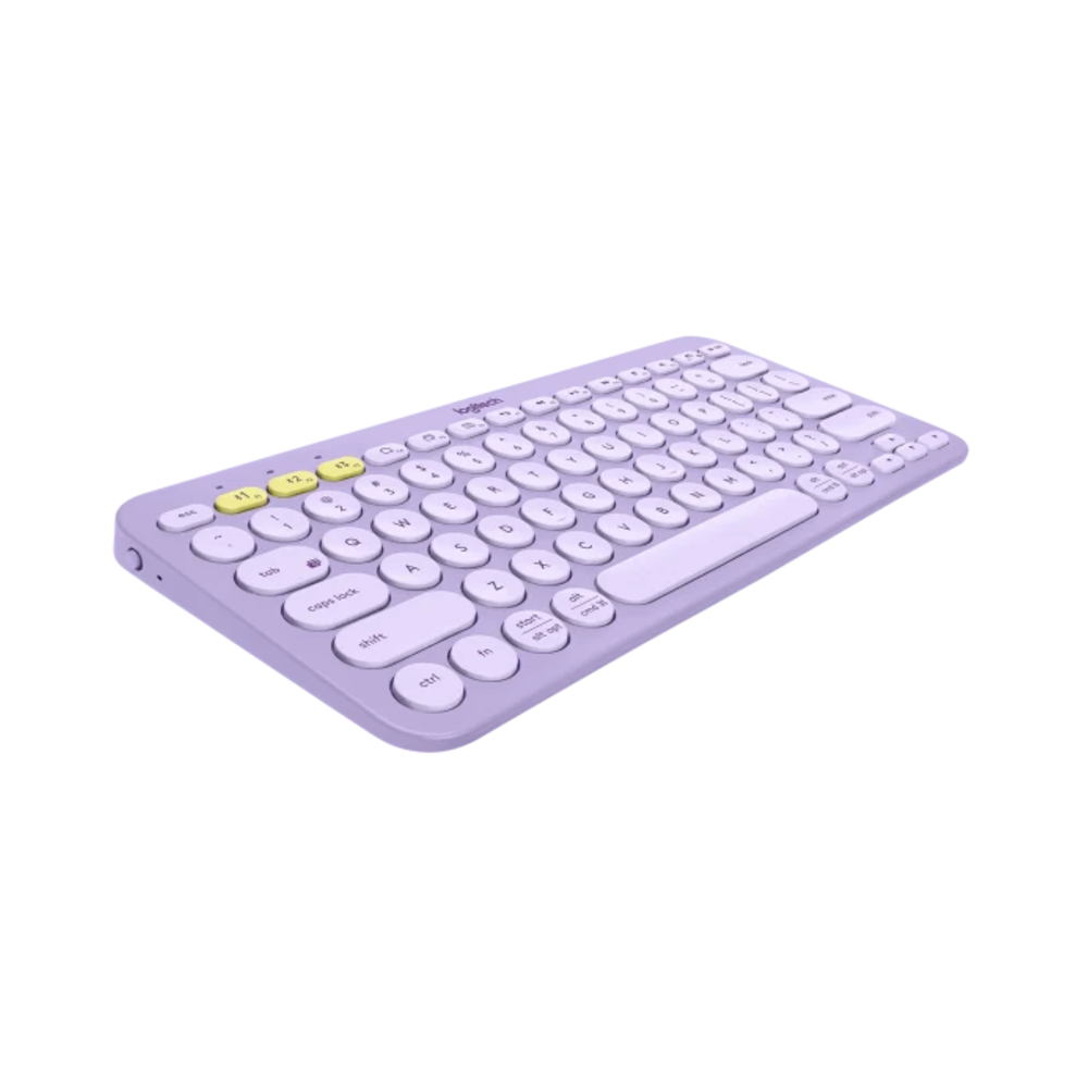 Teclado Logitech K380 Multi-Device Bluetooth Lavanda Español-1