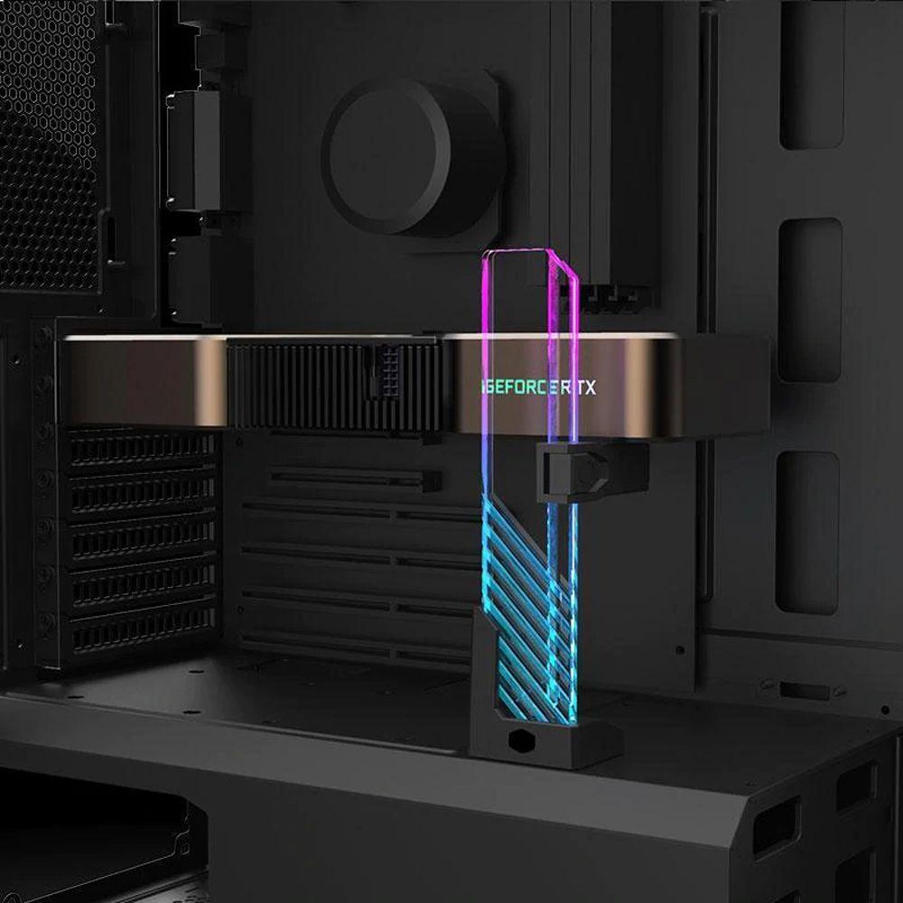 Soporte ARGB Cooler Master para Tarjetas de Video Acrilico-1