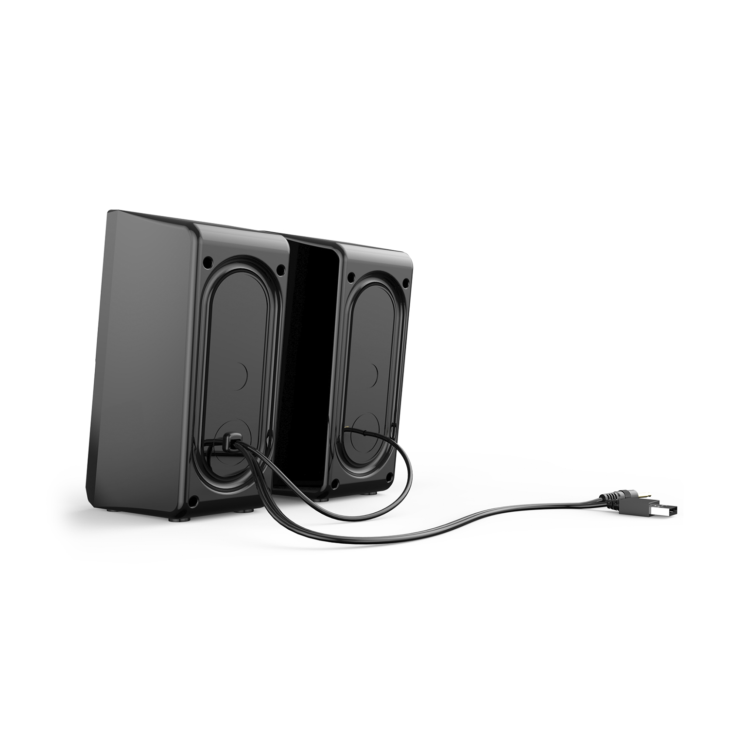 Parlantes Gamer Gamenote SK202 RGB Jack 3.5mm-3