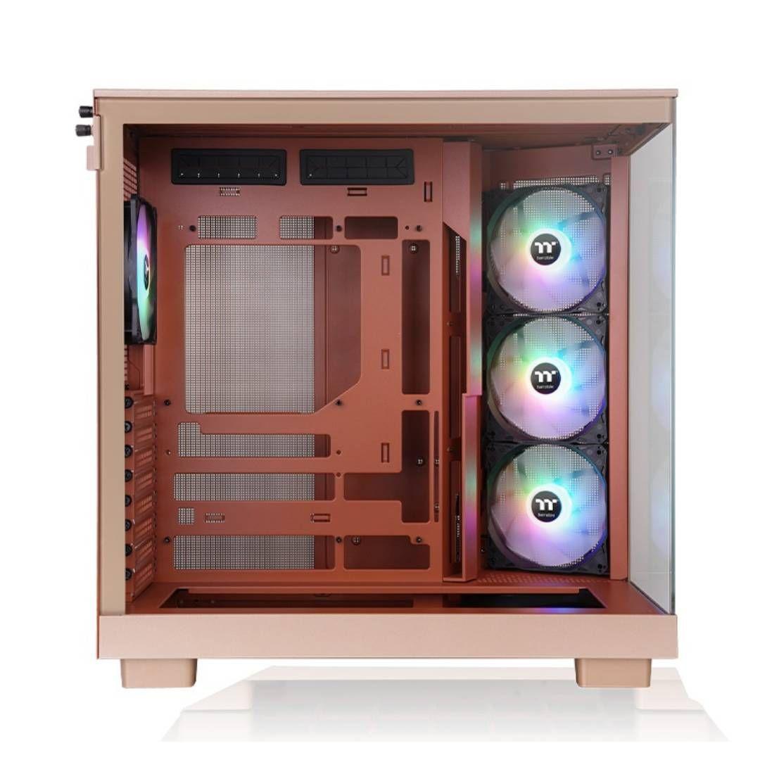 Gabinete Thermaltake View 380 XL TG ARGB Mid Tower ATX Sand-4